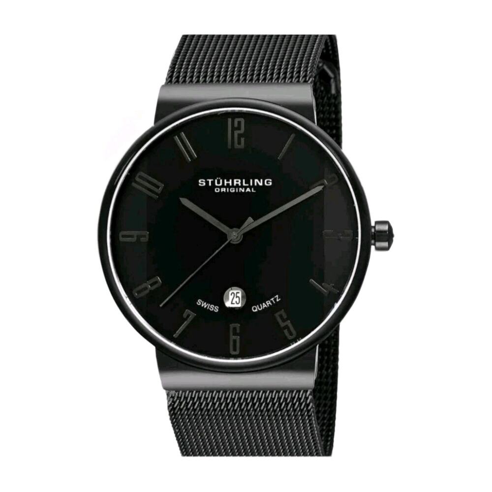Stuhrling Monticello Watch 327G Quartz 40mm Classic Discontinued